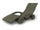 Chaise Longue Flottante Transat de Jardin Extérieur Arkema Serendipity Gris Tourterelle