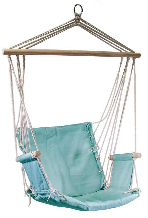 Hamac Chaise Suspendue 96x50 cm en Tissu Vert Aqua prezzo
