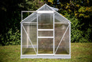 Serra da Giardino 1,9x3,1 m in Alluminio e Policarbonato Alveolare 3,7mm Grigio 
