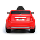 Macchina Elettrica per Bambini 12V con Licenza Fiat 500 Bianca