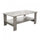 Table Basse Match 100x55x41 h cm en Aggloméré Effet Ciment Gris