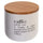 Pot à Café Double Face 500 ml en New Bone China VdE Tivoli 1996 Blanc