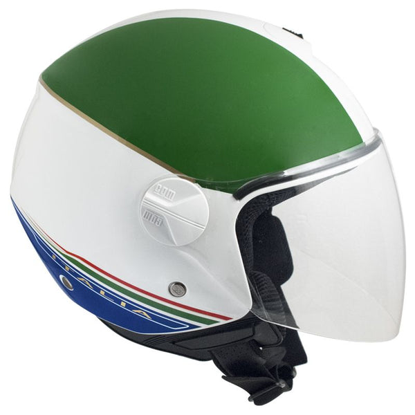 prezzo Casque Jet pour Scooter Visière Longue CGM Italia 107I Blanc