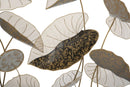 Pannello Lotus Square 100x8x100 cm in Ferro