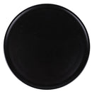 Set 4 Piatti Pizza Ø32x1 cm  in Ceramica VdE Tivoli 1996 Colours Bianco e Nero Satinato