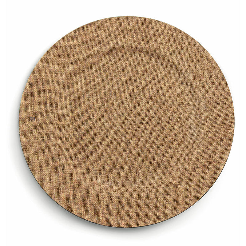 Set 6 Sottopiatti in Lino Ø33cm Villa d'Este Nature Canyon