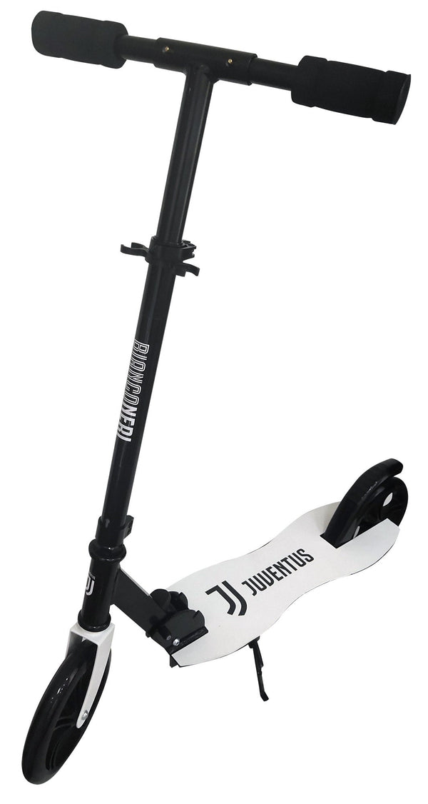 acquista Trottinette Pliante Aluminium Juventus Noir et Blanc 2 Roues