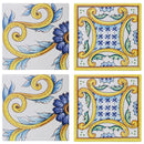 Sottopentola 16x16x1 cm in Ceramica VdE Tivoli 1996 Le Riggiole