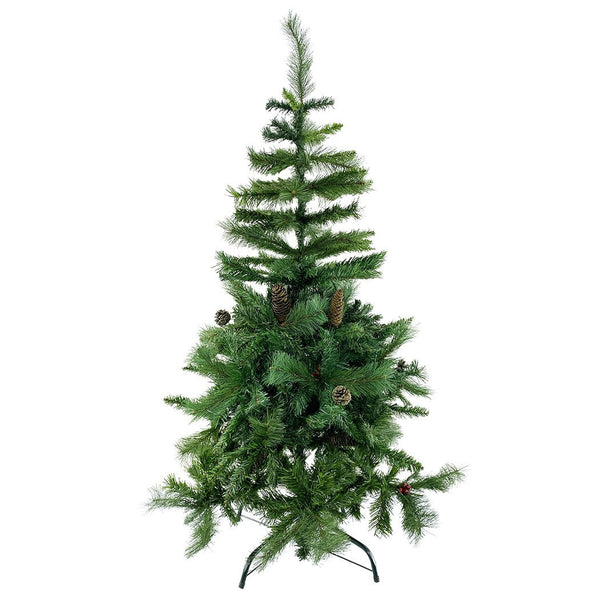 sconto Sapin de Noël 150H cm 504 Branches Pliables en PVC Sapin Artificiel