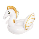 Cavallo Gonfiabile Gigante 231x150 cm in Vinile Bestway  41118 Pegaso Bianco