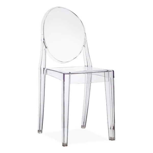 Chaise Louvre 49x36x90 h cm en Polycarbonate Transparent acquista