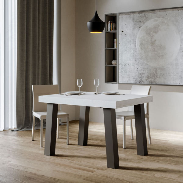 Table Bridge Fix 130x90x77 cm Frêne Blanc online