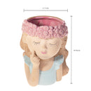 Set 2 Vasi Testa Fatina Ø 11x H 16 cm