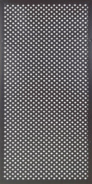 Set 2 Pezzi Traliccio Fisso Privacy con Cornice Verdemax 180x90 cm in Metallo Antracite