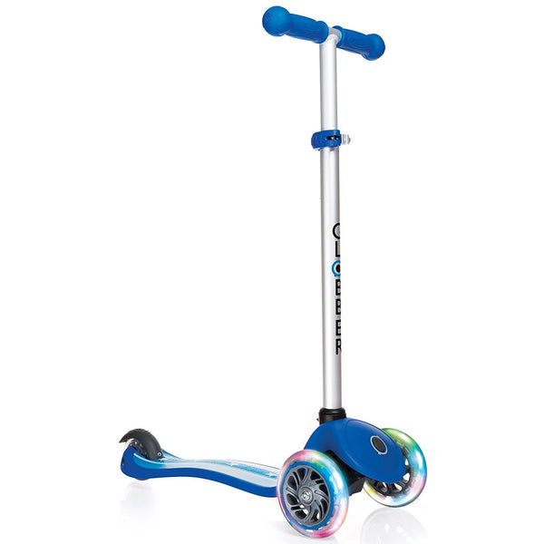 Trottinette à 3 Roues LED 3 Hauteurs Max 50Kg Globber FIRST Fantasy Lights Up Stars Bleu prezzo