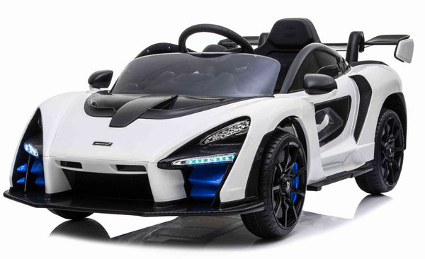 Véhicule électrique pour enfants 12V sous licence McLaren Senna Bianca prezzo