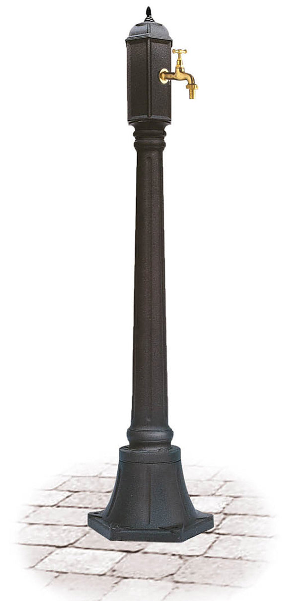 online Fontaine de jardin avec robinet Morelli Gina en aluminium anthracite