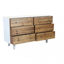 Mobile Baldric 146x45x90 h cm in Legno Bianco