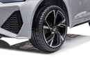 Macchina Elettrica per Bambini 12V con Licenza Audi RS6 Bianca