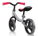 Bicicletta Pedagogica per Bambini 10" Senza Pedali Globber Go Bike Grigio e Rosso