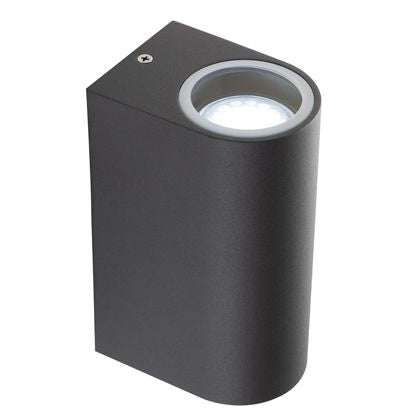 Applique d'extérieur 2 lumières Gu10 en aluminium Sovil gris prezzo