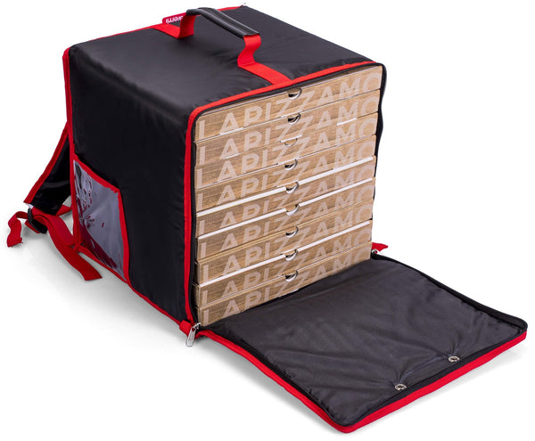 Sac à Dos Isotherme pour Pizzas à Emporter 10 Cartons Safemi Fast 10 Noir acquista