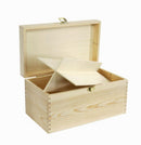 Portabottiglie vino legno naturale 4 bottiglie cm 35x20xh18