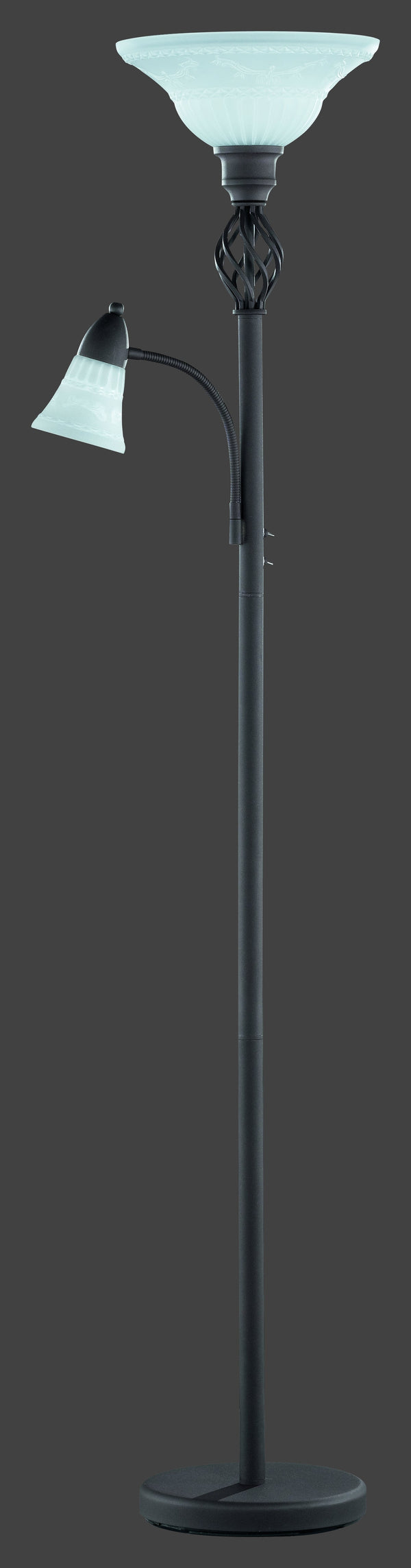 Lampadaire d'intérieur E27 en métal rouillé online