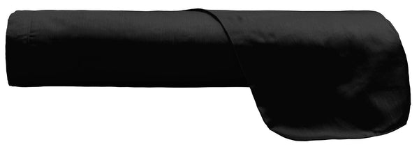 Feuille supérieure de couleur noire unie prezzo