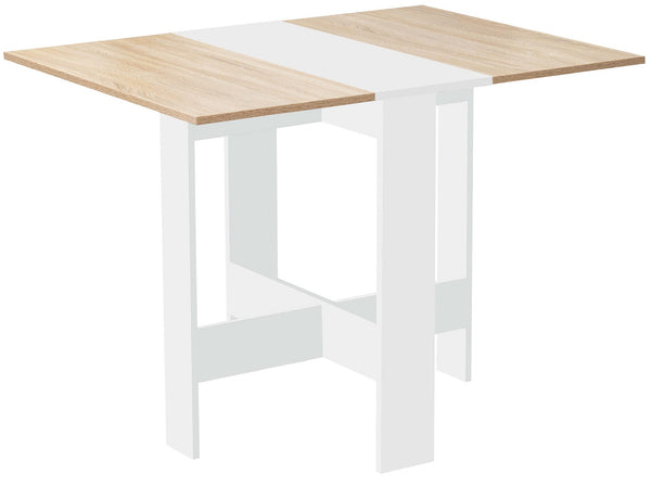 online Table Pliante 103x76x75 cm en Aggloméré Blanc