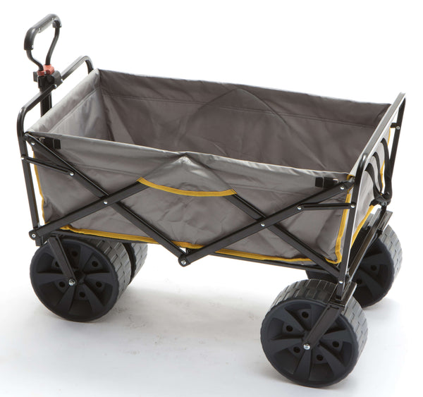 acquista Chariot de jardin pliant 92x55,5x62 en acier avec poignée extensible Taddei Garden Plus Gris