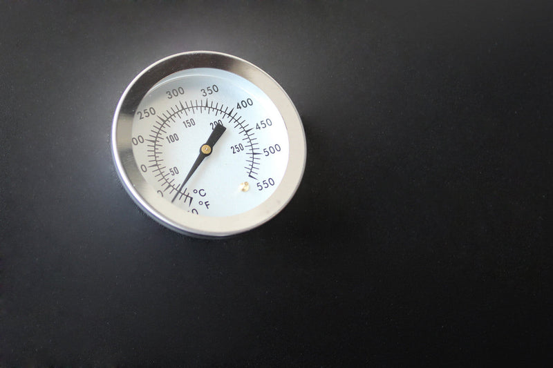 Barbecue a Carbonella 110x64x113,5 h cm in Acciaio Nero