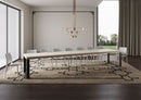 Tavolo Allungabile 180-440x90x77 cm Tecno Premium Cashmere Telaio Antracite 