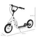 Monopattino per Bambini Ruote 12"   Bianco