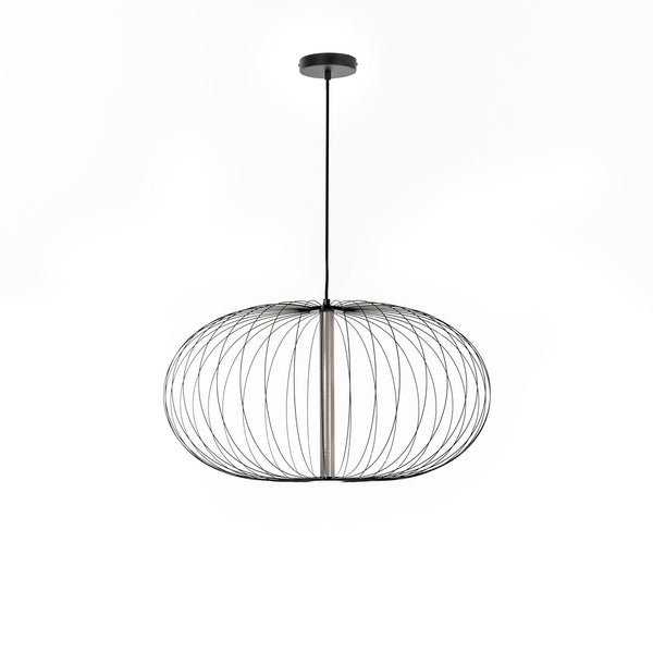 online Lampada a Sospensione a LED 70x70xH150 cm in Acciaio e Metallo Mizar Nero