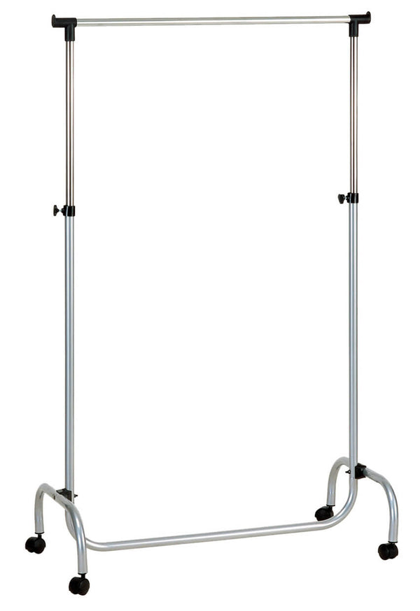 Portemanteau Extensible en Métal 90x45x96 / 175 cm Chromé Fumer Olaf sconto