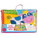 Tappeto Quadrato per Bambini 6 Attività 100cm Galt Fattoria