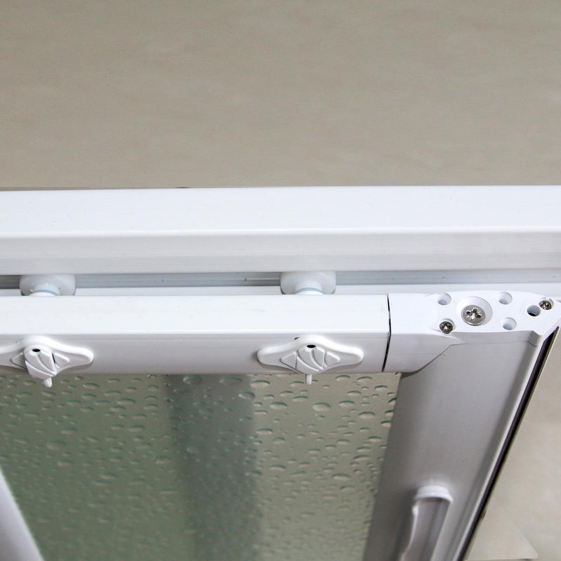 Sopravasca Lineare 2 Ante Scorrevoli in PVC H150 cm Dorini Bianco Varie Misure