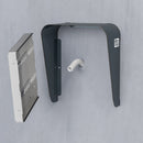 Copertura per Stazioni di Carica Auto Elettriche 50x67x30 cm in Alluminio Wallbox Cover Plus Antracite/Silver