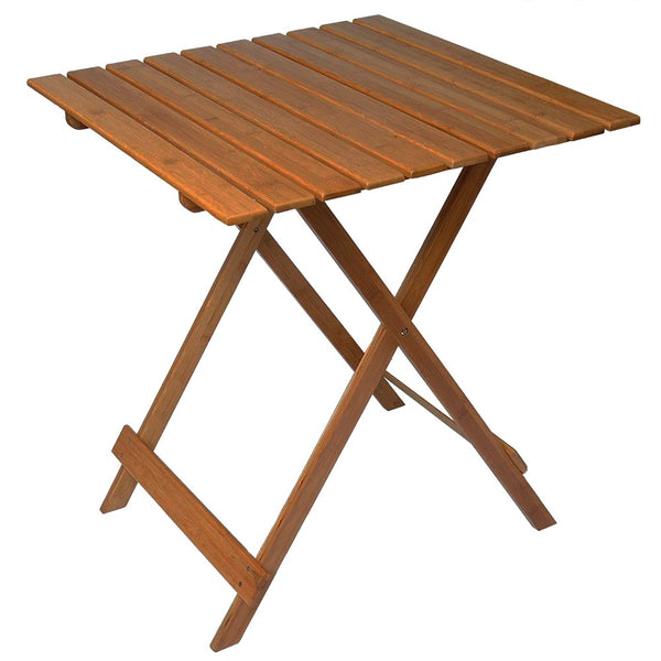 acquista Table de jardin pliante Pic Nic 80x60 cm en bois couleur noyer