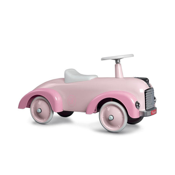 prezzo Voiture Porteuse de Course Vintage pour Enfants Baghera Speedster Ballerine Rose