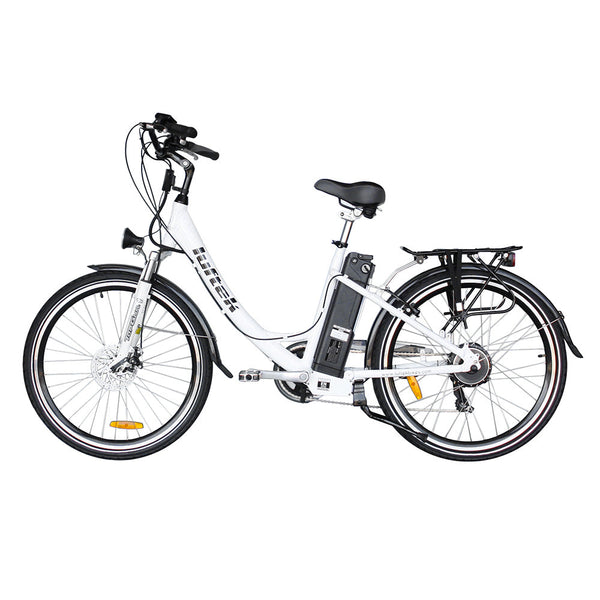 Vélo à assistance électrique 26" 250W 10Ah Luftek 212 ST Blanc online