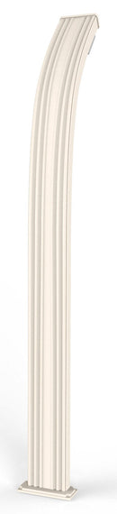 Doccia da Giardino Miscelatore Arkema Spring Fascia Inox Sabbia