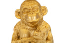 Lampada da Tavolo Monkey Mum Ø 30x49 cm in Poliresina e Ferro