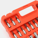 Valigetta con Attrezzi da Officina 53 Pezzi Chiavi a Cricchetto per Bricolage