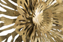 Pannello Ibis 52,5x8,5x40 cm in Ferro Oro