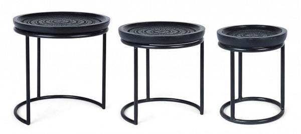 Set de 3 tables en bois Kirtan To acquista