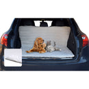 Salvabaule Auto per Cani Gatti Doubleface bianco/bianco