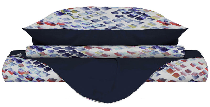 Copripiumino con Federe Stampato in Microfibra Lena Varie Misure