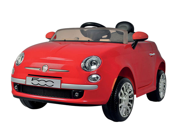 online Voiture électrique pour enfants 12V avec permis Fiat 500 Rouge